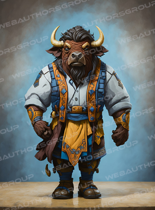 African Safari Animals - Bison