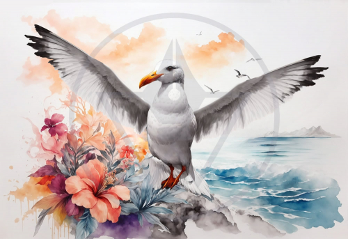 Seagull Canvas Art