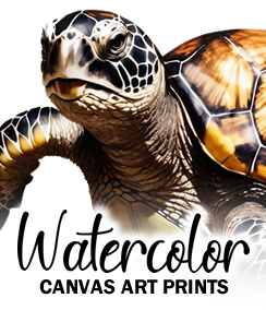 Watercolor Canvas Art