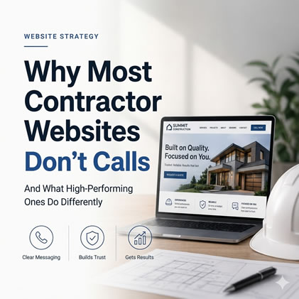 Why Most Contractor Websites Fail